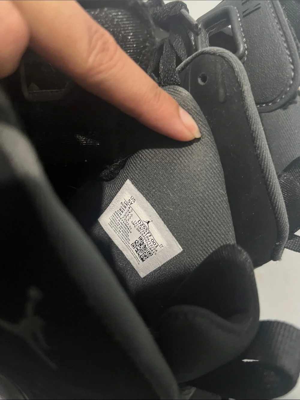 Jordan sneakers worn